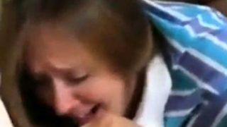 Mom's first time crying Anal