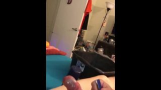 BBW SHAVING OLD MAN'S DICK AND BALLS