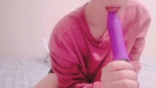 Fucking and Teasing with my Big dildo 