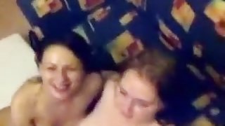 Girl lets her best chubby friend join her in a threesome with her bf