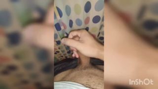 Paja sensual dentro de la ducha