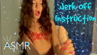 ASMR JOI - Jerk Off Instructions . Cum on my face !