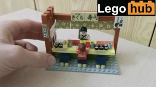 Building Sembo 601066 (2019) - Japanese Food Stall (set 2 out of 4)