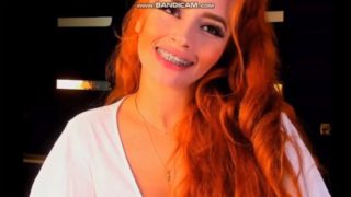 Cute Redhead w Braces Shows Mouth & Tongue Hot Fetish