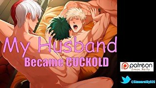 My Husband Became CUCKOLD [Yaoi Hentai Audio] ASMR / JOI / Audio Porn