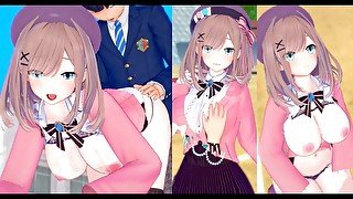 【エロゲーコイカツ！】VTuber 鈴原るる3DCG巨乳アニメ動画(バーチャルYoutuber)[Hentai Game Koikatsu! Suzuhara Lulu(Anime 3DCGVideo