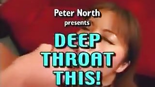 Various hot babes deep throating hard dicks.