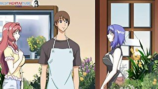 Big Ass Huge Tits Anime School Girl just getting started to love big and huge boobs anime videos