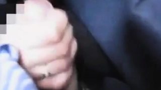 Spanish couple crazy handjob in a plane (amazing)