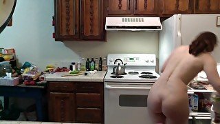 My Butt Grew Bigger! So I Made Enchiladas to Celebrate (PART FOUR) Naked in the Kitchen Episode 25