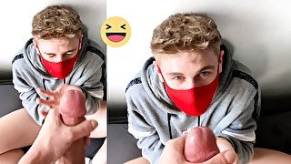 Twink Felix Scared Of Daddies Cumshot 🍆🍩🛏