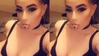 Wild student skips class to cheat on beau in public then comes home to receive a stiff facefuck and throatpie - AmeliaSkye