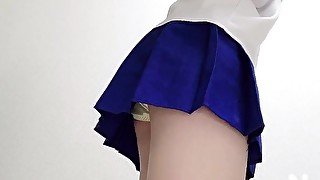 女子〇生の制服姿