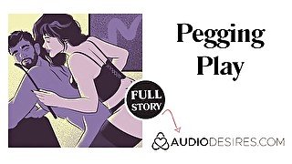 Pegging Play  Erotic Audio Story  Male Anal Sex  ASMR Audio Porn for Women Female Domme