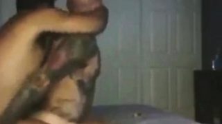 Bear with huge cock fucks