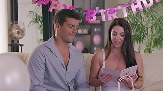 Busty Birthday MILF receives a totally different surprise