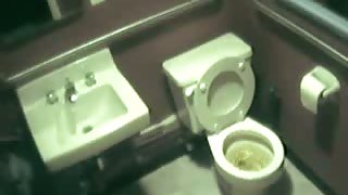 Toilet voyeur with guy
