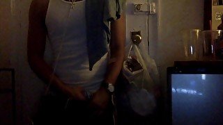 Horny Roommate Sagging - Caught Touching Himself