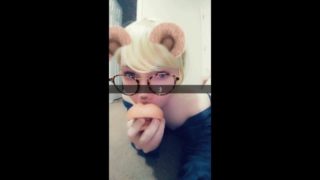 Femboy Snapchat Dildo Compilation #2