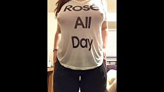 Compilation 7 Sexy in Comfy Clothes with Anal Dildo Riding and Orgasm