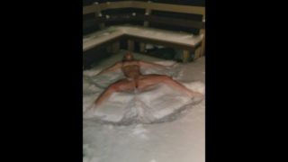 Naked Snow Angel