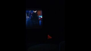 Our first movie theater BJ resulting in a cum shot in my throat¡!