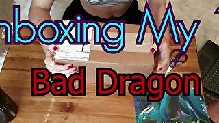 Unboxing My 1st Bad Dragon! Nox, Lil' Squirt Cockatrice & Cum Lube