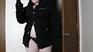 Artsy Goth BBW Strips For You