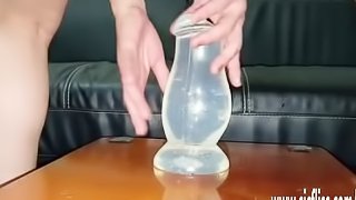 Sarahs colossal dildo fucking penetrations