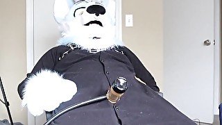 Fursuit Cock Milking with the Venus Milking Machine