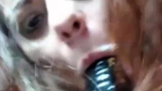 Eating Her Own Creamy Cum (Grool)