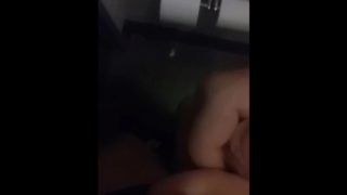 Masterbating in work restroom part four