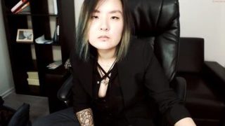 Classy flat chested oriental bitch in beautiful amateur video
