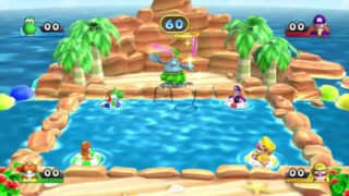 mario party 9 featuring bad audio and no Wii controllers