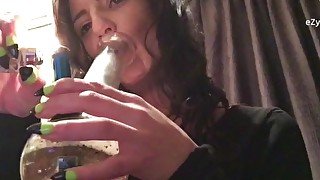 Smoking girl compilation, smoking fetish - domina Miss Rave smoking