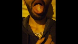 Jerking Off Outside Close Up Cum With Cars Passing By - Camilo Brown