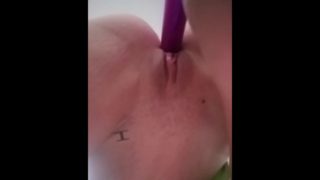 Tight lil wet pussy toy play pov faceless masterbation with kasey kreams