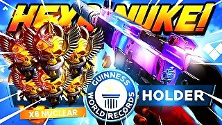 WORLDS FIRST HEXA NUCLEAR in BLACK OPS COLD WAR! (6 Nukes in 1 Game)