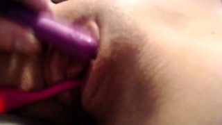 Amateur wife gets her shaved pussy eaten out and drilled