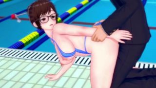 {OVERWATCH} Big Ass Mei Takes Cock {コイカツ!/3D Hentai}