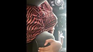 FUCK ME In the Car Daddy (Close Up)