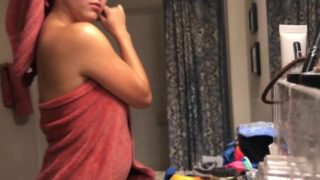 Crazy Sexy Roommate caught naked Spy Camera