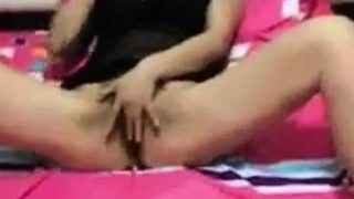 Chinese girl giving blow job, ass rim and cum in mouth