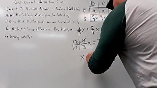 Irish math professor teacher gets sixty nine.  WATCH THE END!