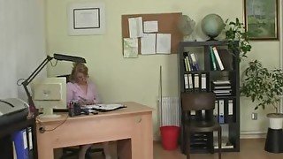 Office lady fucks her employee