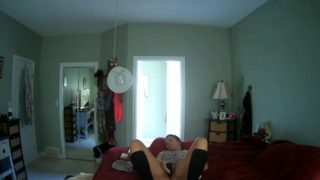 Catches Wife Watching Porn With Black Dildo