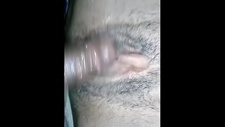 Squirting on the big dick