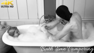 Bath time pampering for Lady Dalia and a golden reward for slave!