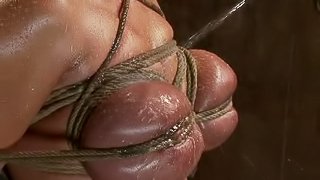 Insane Tit Torture In BDSM Vid For a Helpless Blonde