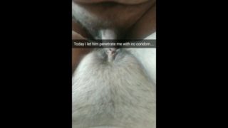 First no-condom sex (Bareback) with my old stepdaddy! [Snapchat]